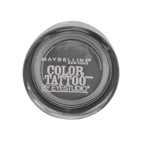 Maybelline 24 Hour Eyeshadow, Audacious Asphalt, 0.14 Ounce (Pack of 2)