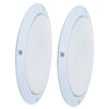 Operitacx 2Pcs Speaker Protector Cover White Decorative Speaker for DIY