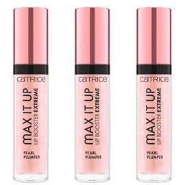 Catrice Max It Up Lip Booster Extreme, No. 070, Pink, Extreme Volume, Increasing, Glossy, Translucent, Vegan, No Preservatives, No Parabens, No Microplastic Particles, Pack of 3 (3 x 4 ml)