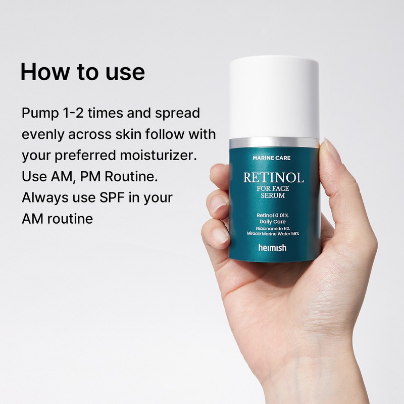 heimish [heimish]Marine Care Retinol For Face Serum 50ml