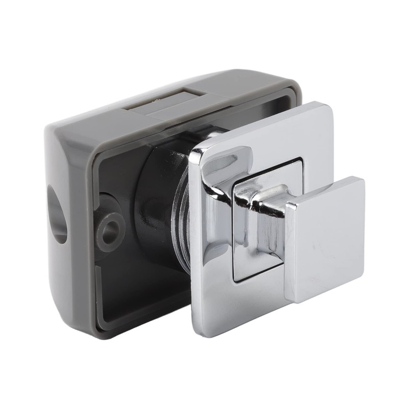 Tissting Zip Push Button Cabinet Lock, Keyless Cabinet Knobs Locks