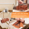 20Pcs Wood Carving Kit, with PU Storage Bag, Wood Carving