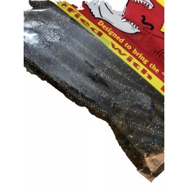 Big BiteBaits KTW10-14 10" Kriet Tail Worm Tilapia Magic-1pk of 8pcs-New-SHIP2