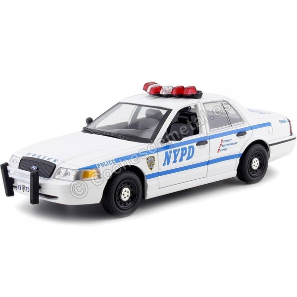 Greenlight 85513 Hot Pursuit - 2011 Ford Crown Victoria Police New York City Police Dept (NYPD) 1/24 Scale