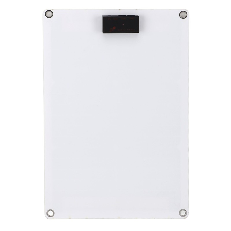 18V 20W Portable Solar Panel Semi Flexible Monocrystalline Waterproof Solar