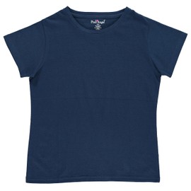 Pink Angel Girls' 8-Pack Cotton T-Shirts – Crew Neck Short Sleeve Tees, Solid Color Multipack, Sizes 4–16