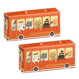 Plus TG-2011-LE 54-493 x 2 Norino Limited Cat Bus, 2 Pieces