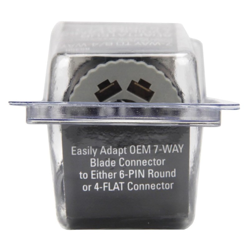 Reese Towpower 85350 7-Way to 6-Pin & 4-Way Flat Trailer