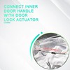 Unikpas Passenger Door Cable Compatible for Honda Accord Sedan 4