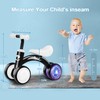 Colorful Lighting Baby Balance Bike Toys for 1 Year Old