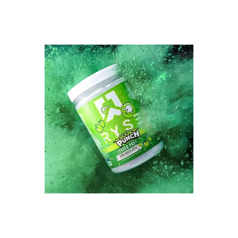 Ryse Up Loaded Pre Entreno 30 Serv Sabor Sour Green