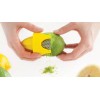 Talisman Designs 2-in-1 Compact Citrus Zester and Reamer