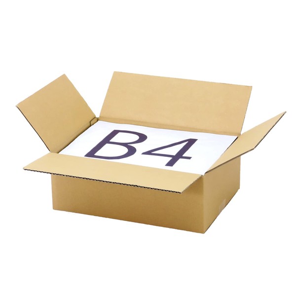 Earth Cardboard, Cardboard, 80 Size, 40 Pieces, 14.6 x 10.2 x 5.1 inches (370 x 260 x 130 cm), Cardboard, 80 B4, Packing ID0418