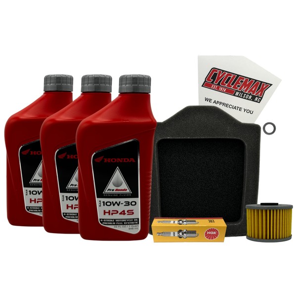 Cyclemax Full Synthetic HP4s Tune-Up Kit compatible with 1983-1987 Honda