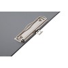 MAUL 2335295 A4 Portrait Clipboard with Foil Cover - Silver