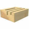 Trend CraftPro Straight Two Flute Router Cutter Bit, 1/2 Inch
