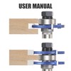 Vearter Tongue and Groove Router Bit Set, 1/2 Inch Shank