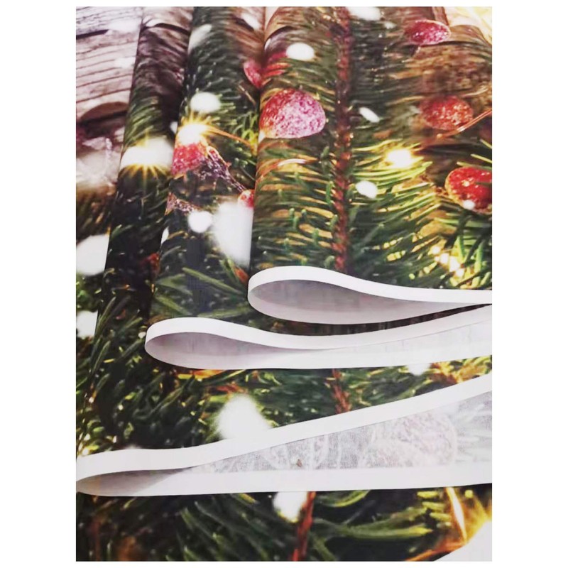 WOLADA 7x5ft Christmas Backdrop Wooden Snowflake Gold Glitter Photo Backdrop