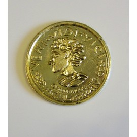 300 PLASTIC GOLD COINS PIRATE TREASURE CHEST PLAY MONEY BIRTHDAY PARTY FAVORS