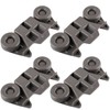 UPGRADED W10195416 (Packs of 4), Resistant to Rust Dishwasher Wheels
