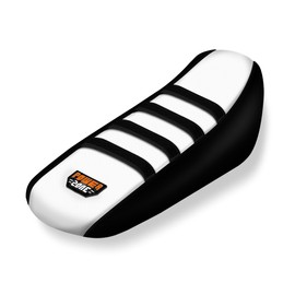 MCHMFG Motorcycle Dirt Bike Seat Cover for Surron Sur Ron Light Bee X/S - E Bike Seat Cover (Top White)