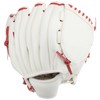 Zett Baseball Anniversary Glove (Synthetic Leather) BCG1 White/Red Glove