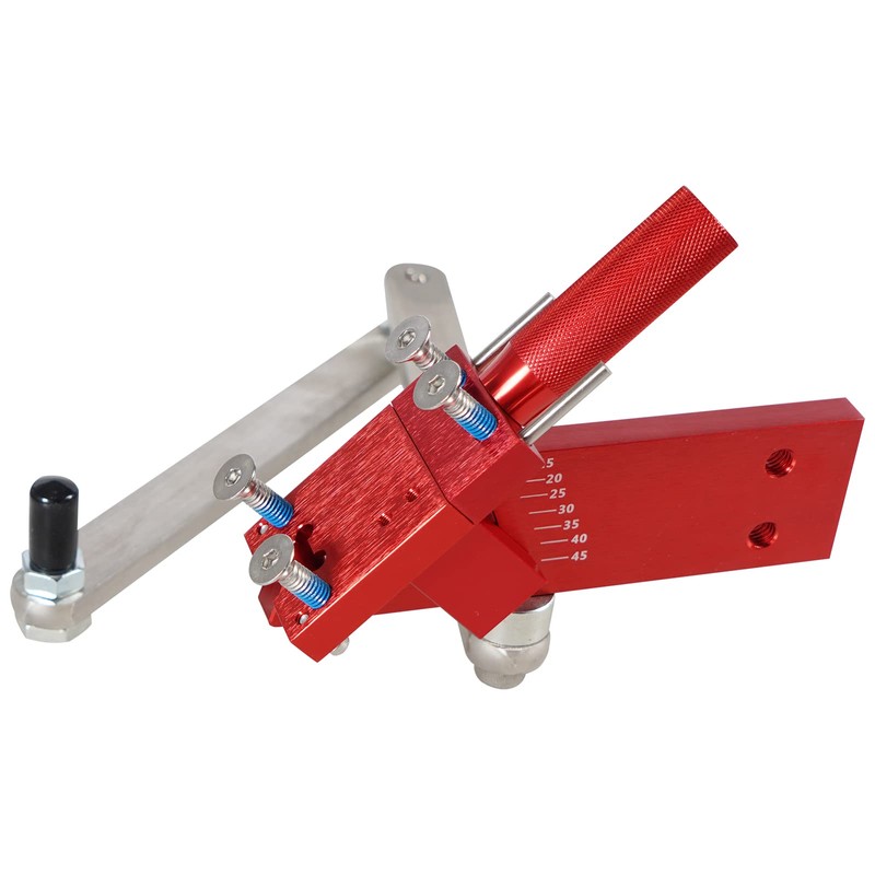 RACTOP Adjustable 15°- 45°Lawn Mower Blade Sharpener - Ergonomic Home