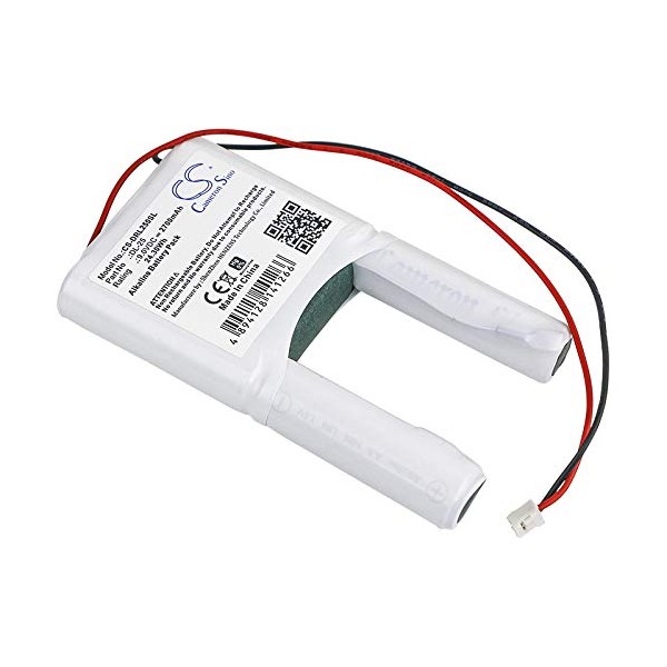 Enyuly 2700mAh Replacement Battery for Power XP DL-30 (9.0V)