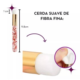Woffers 5 Brochas Múltiples Usos, Limpiar Pestañas Mink, Maquillaje