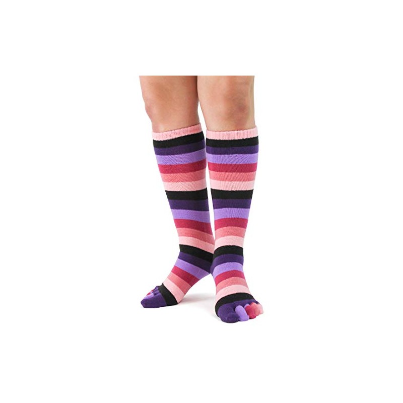 Calcetines de tráfico de pies, para los dedos, Arco iris