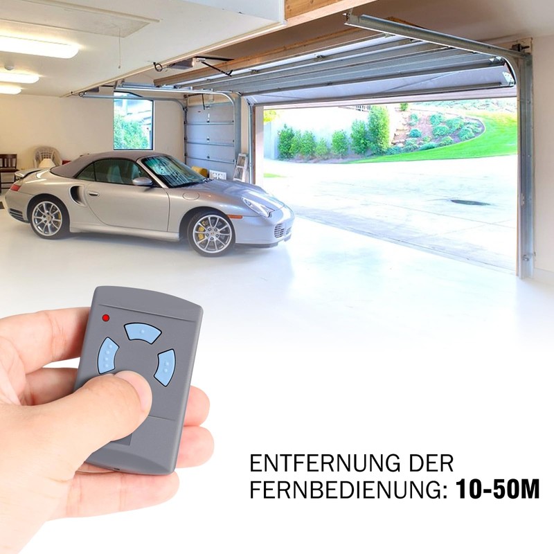 868MHz Garage Opener Remote Control for Hormann Handheld Transmitter Blue