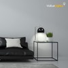 MiniSun - Mini Retro Gloss Black Arco Style Dome Ceiling