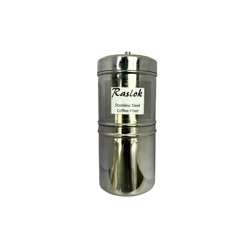 Raslok South Indian Coffee Maker | Convenient 5-6 Cup Coffee