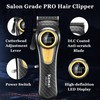 KEMEI 2242 Professional Hair Clippers for Men, Cordless Barber Clipper