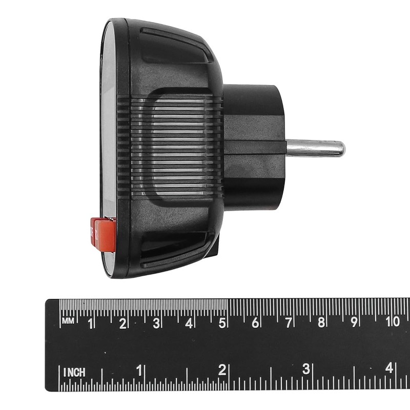 Namvo Digital Full Screen Socket Tester, Mains Socket Tester with