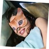 Healeved 2Pcs Cartoon Animal Eye Mask Light Blocking Sleeping Mask
