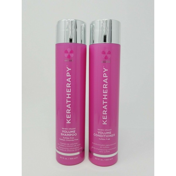 Keratherapy Keratin Infused Volume Shampoo & Conditioner DUO 10.1oz