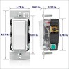 Leviton Decora Slide Dimmer Switch for Dimmable LED, Halogen and