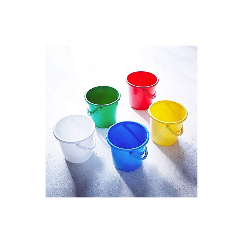 TRUSCO(トラスコ) PPカラーバケツ 10L 黄 TPPB-10-Y