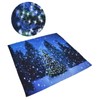 Christmas Tapestry Exquisite Christmas Tree Pattern Wall Hanging Blanket for