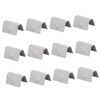 12pcs Stainless Steel Wind and Rain Deflector Clips for HEKO