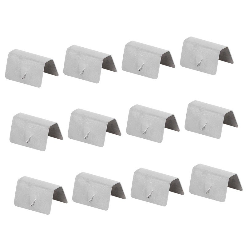 12pcs Stainless Steel Wind and Rain Deflector Clips for HEKO