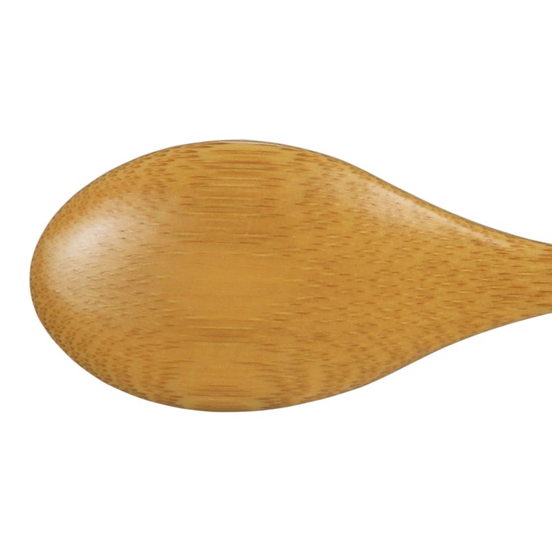 Morikuru TK08-22 Bamboo Curry Spoon, 7.7 inches (19.5 cm), Made