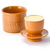Butter Crock with Lid for Countertop - Ceramic French Butter