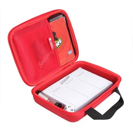 Hermitshell Hard Travel Case for Scattergories Game Board Games(Only Case) (Red)