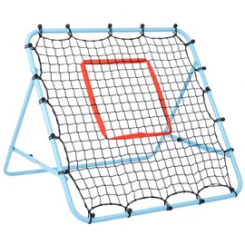 Soccer Rebounder Net - Portable Bounce Back Trainer for Soccer, Baseball, Softball & Lacrosse | Adjustable Practice Target Pitchback Net for Backyard Training Equipment Gift for Kids & Adults