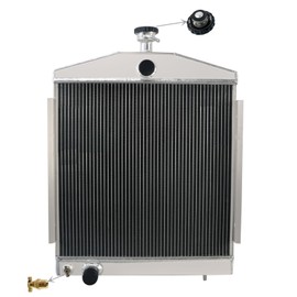 TSMINDUSTRY Tractor Radiator Compatible with Lincoln Welder 200 250 AMP SA200 SA250 G10877198 2 Row Core Full Aluminum Radiators