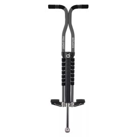 New Bounce Pogo Stick for Ages 9 and Up, 80 to 160 Lbs, pro sport edition  - Black & Charcoal
