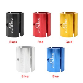 CALIDAKA Stem Shim 31.8mm to 35mm, Aluminum Alloy Easy Install Stem Reducer, Practical Bike Handle Shim Adapter