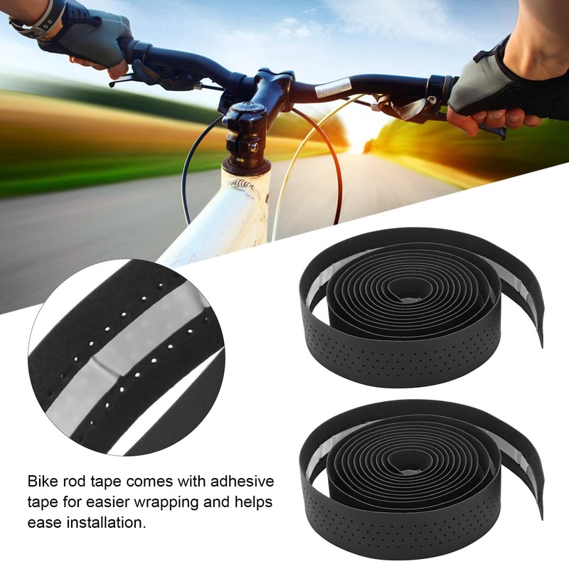 Cinta para Manillar de Bicicleta, Absorción del Sudor, Antideslizante, Absorción